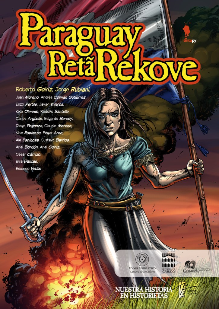 “Paraguay Retã Rekove (La vida en Paraguay) - Nuestra Historia en Historietas”, con 476 páginas